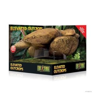 Elevated outcrops